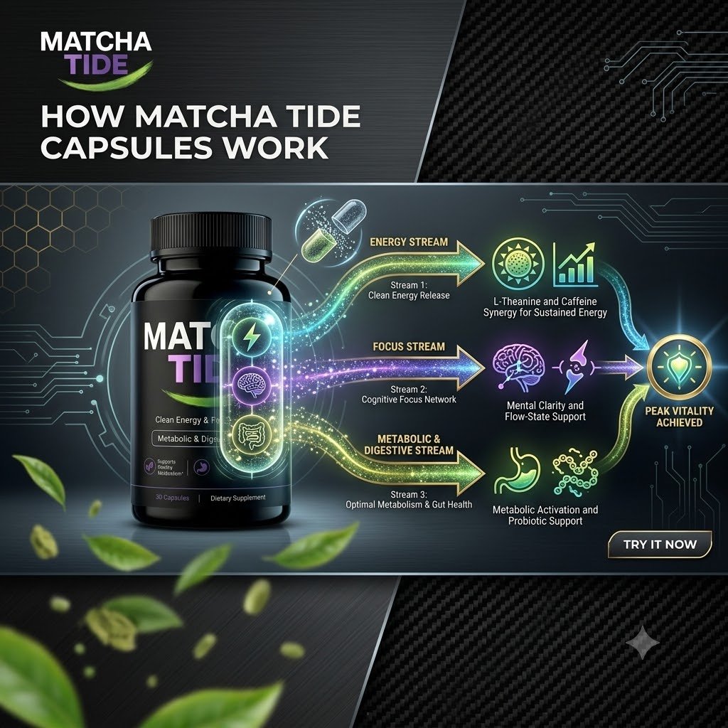 MatchaTide supports gut-driven metabolism