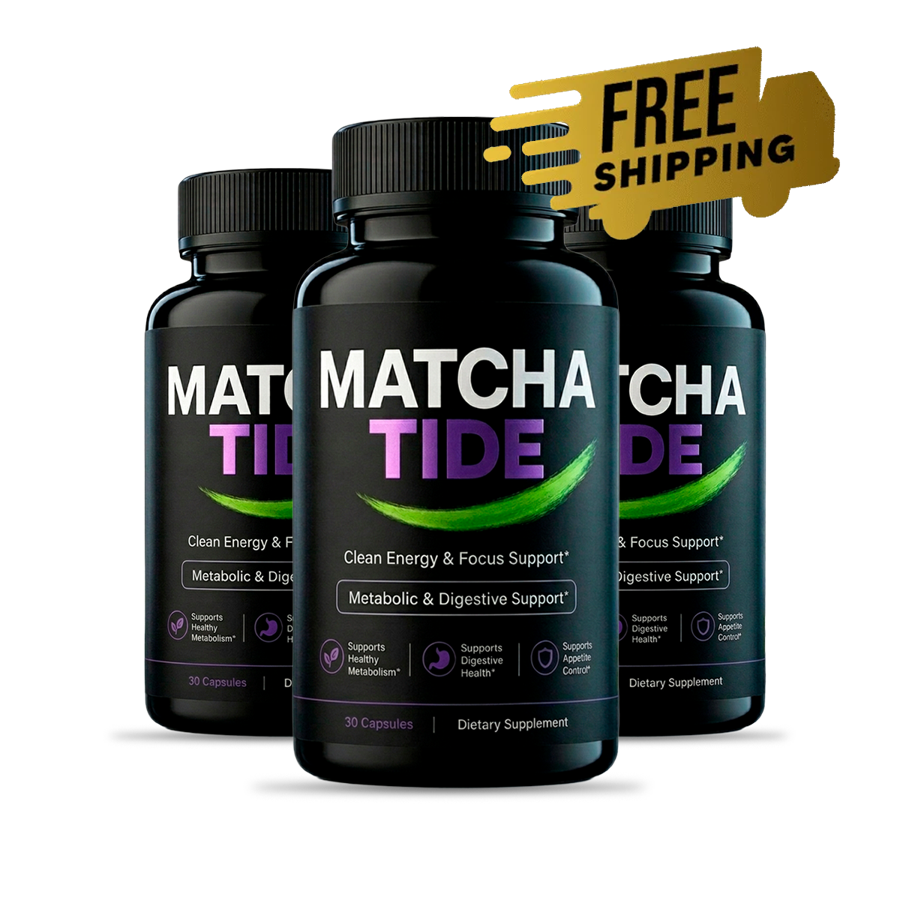 MatchaTide metabolism and gut health capsules